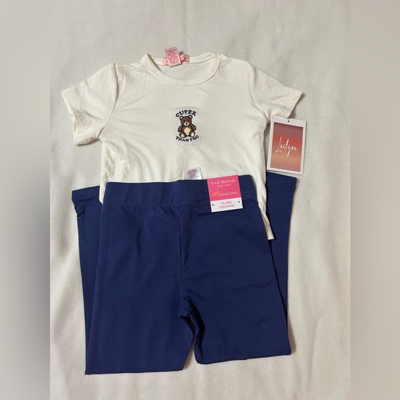 003 MATCH: Leggings and blouse size 4 - Picture 2 of 4